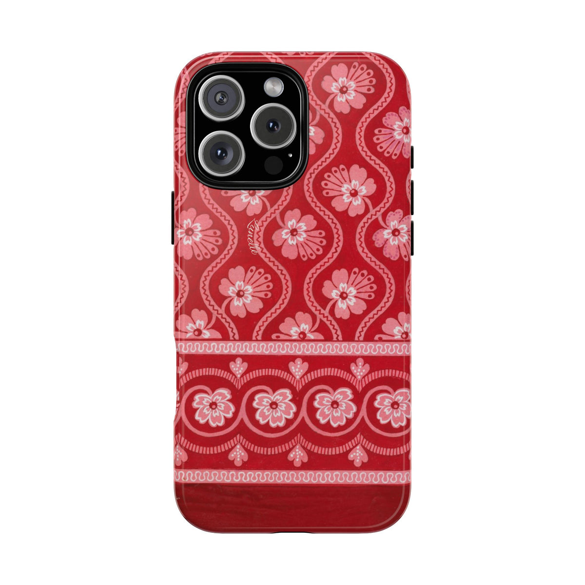 Crimson Floral | Tough Phone Case