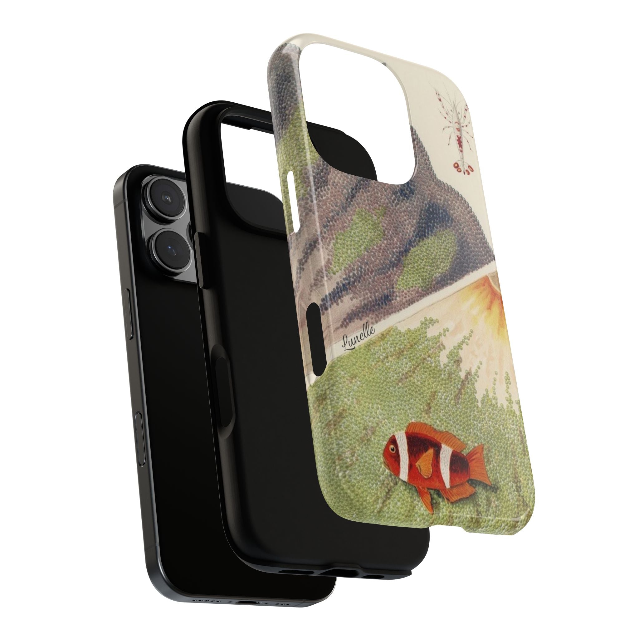 Vintage Clownfish Ocean Tough Phone Case