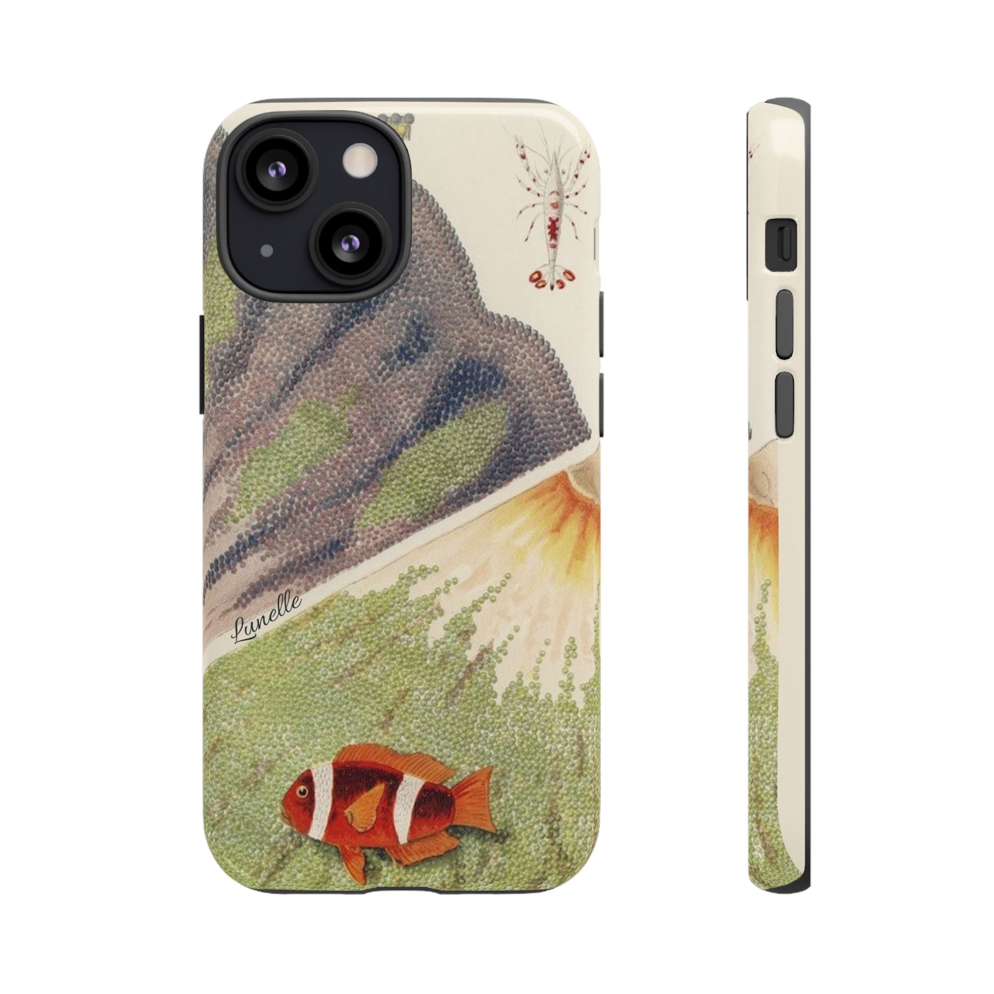 Vintage Clownfish Ocean Tough Phone Case