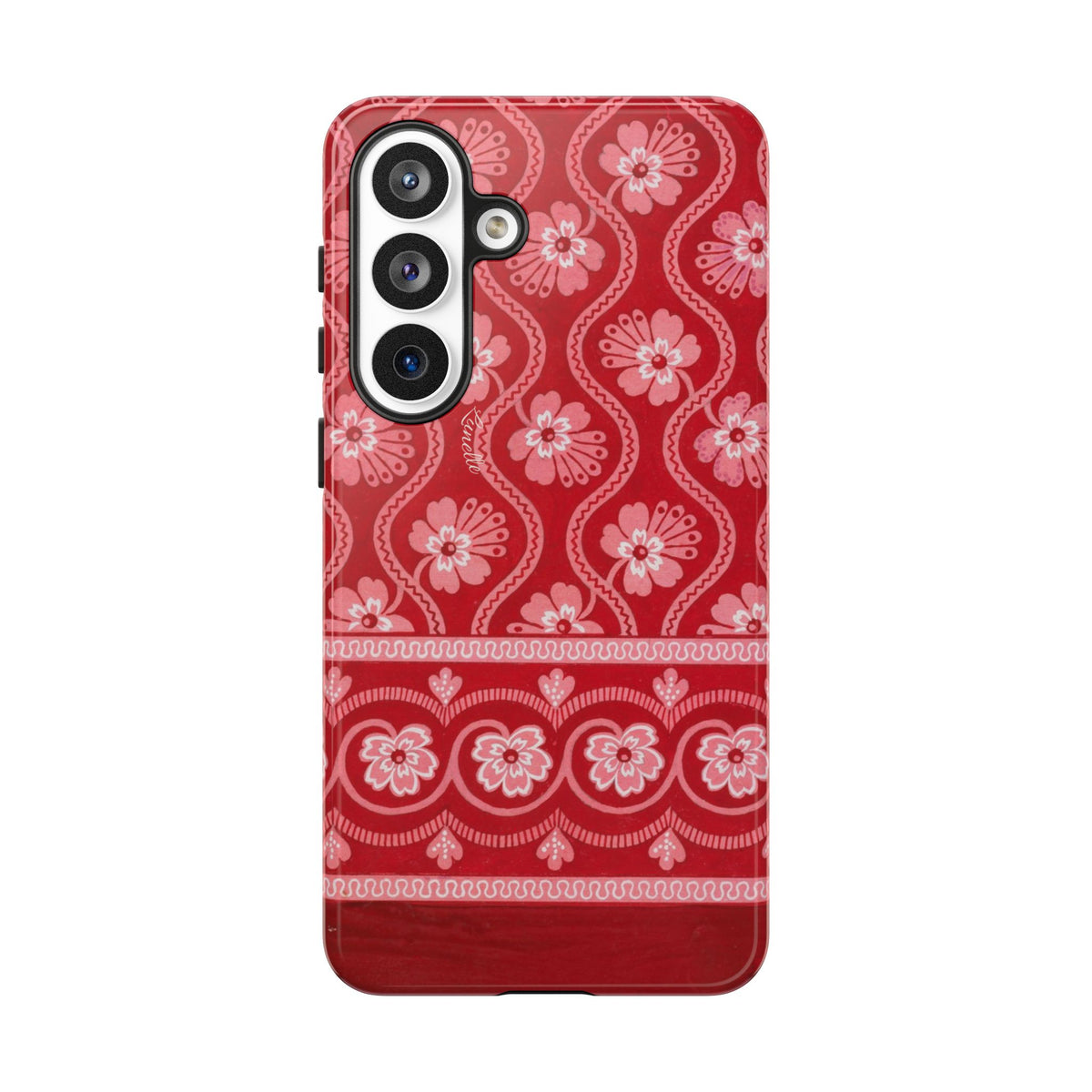 Crimson Floral | Tough Phone Case