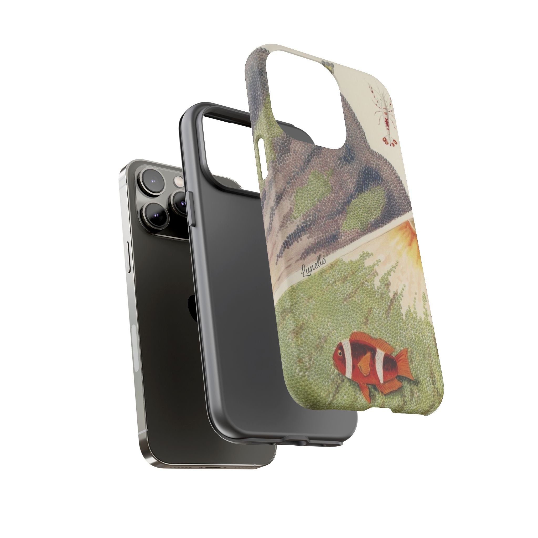 Vintage Clownfish Ocean Tough Phone Case