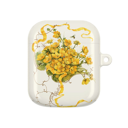 Golden Ribbon Bouquet | AirPods Case