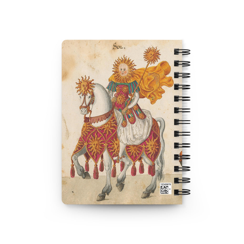 The Dance of Sol & Luna | Spiral Notebook