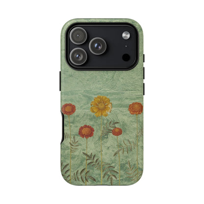 Sage Green Floral | Tough Phone Case