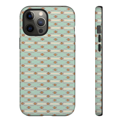 Vintage Daisy Pattern | Tough Phone Case