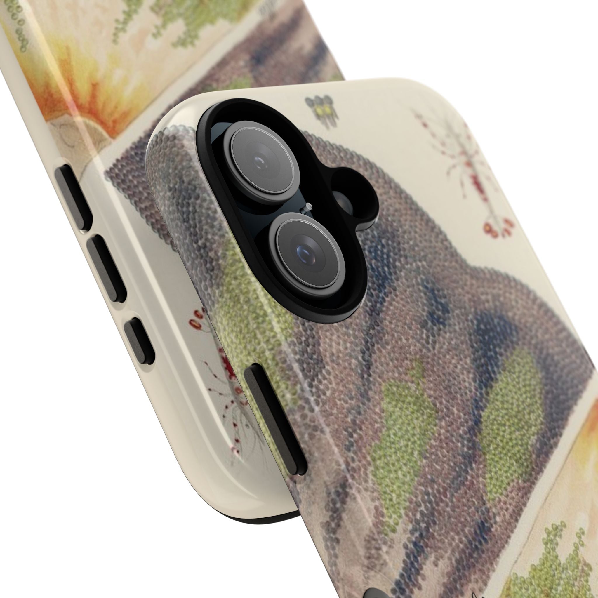 Vintage Clownfish Ocean Tough Phone Case