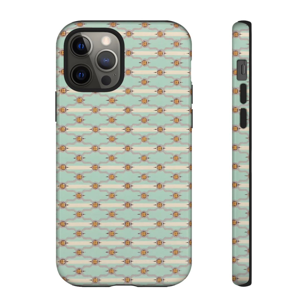 Vintage Daisy Pattern | Tough Phone Case