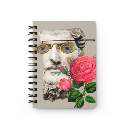RoseColored Philosopher | Spiral Notebook