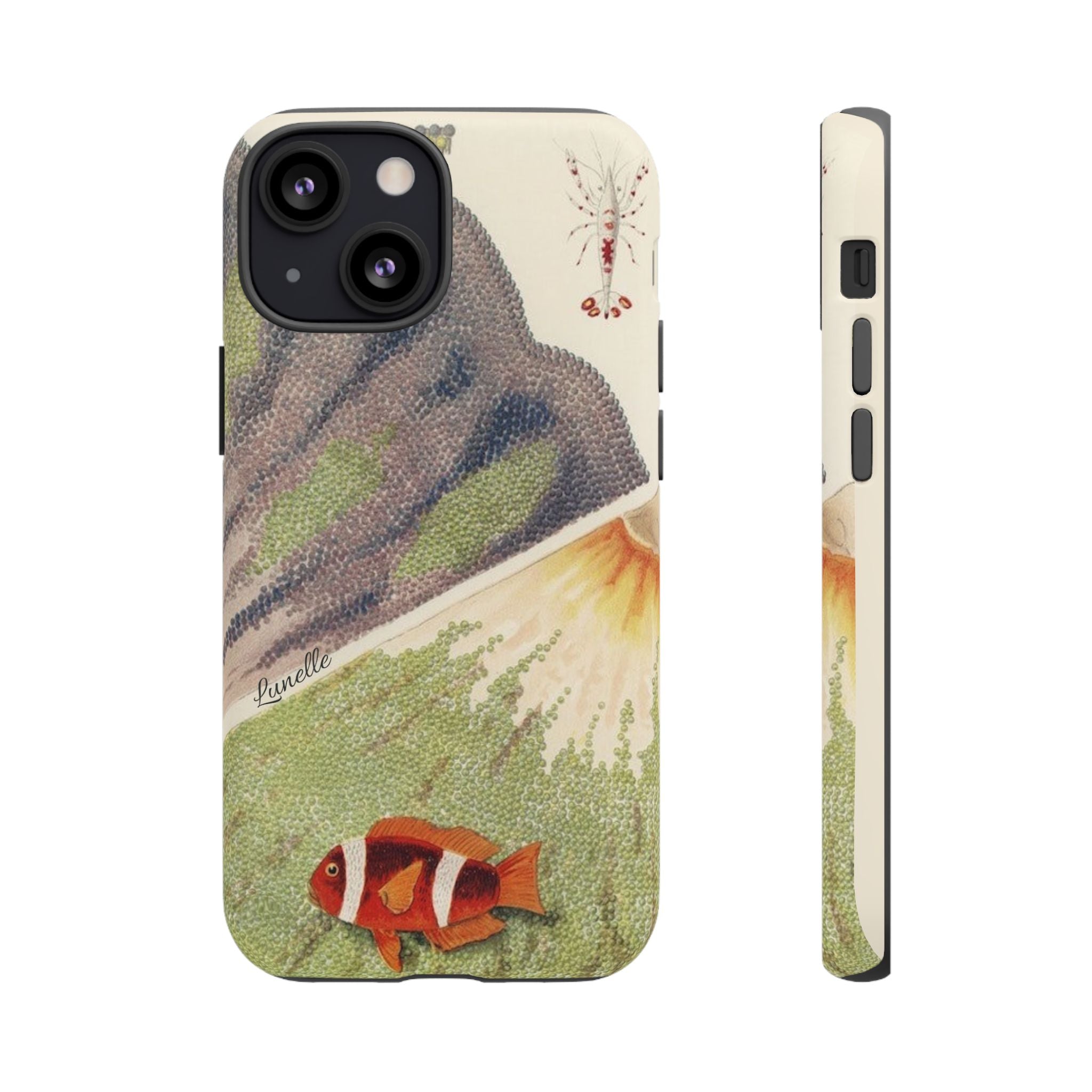 Vintage Clownfish Ocean Tough Phone Case