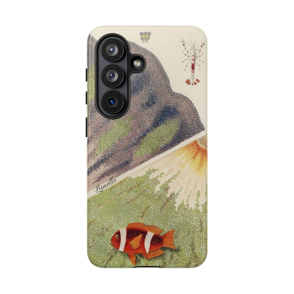 Vintage Clownfish Ocean Tough Phone Case