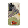 Vintage Clownfish Ocean Tough Phone Case