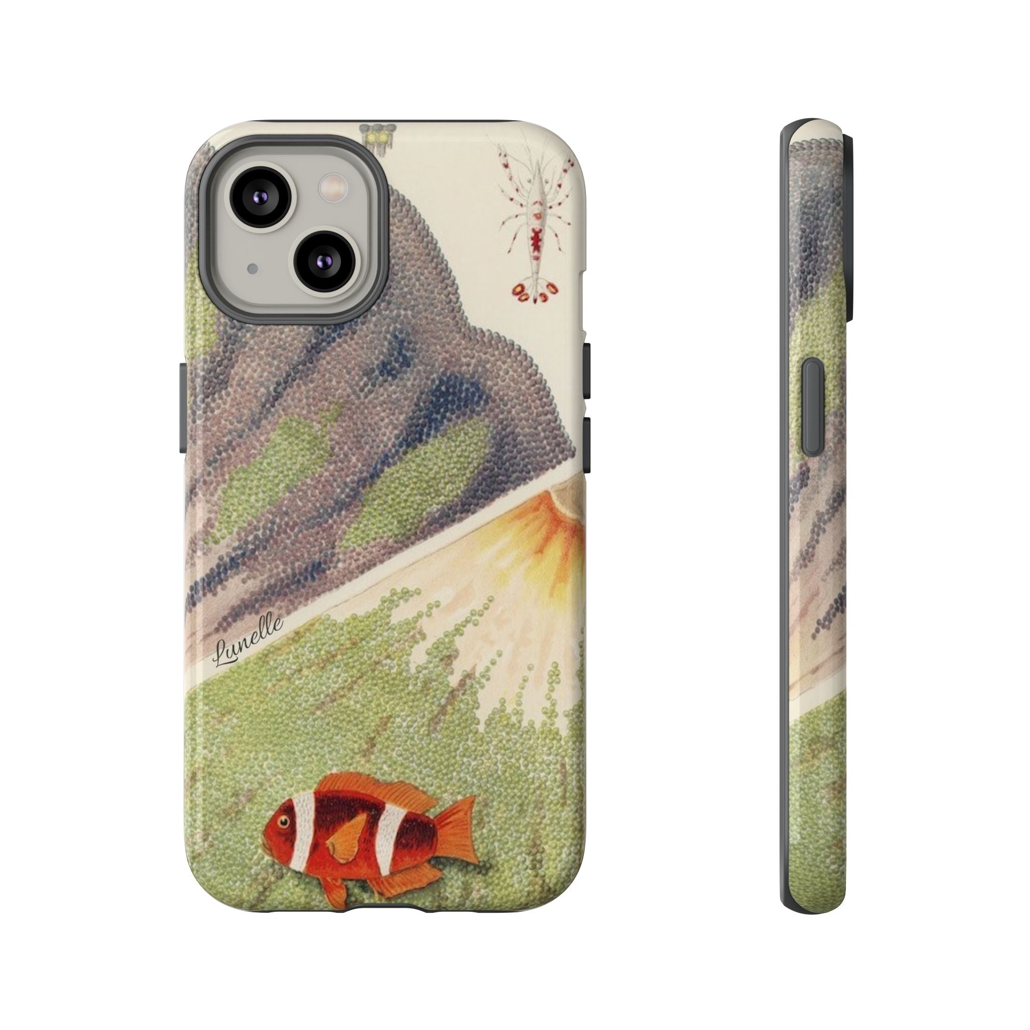 Vintage Clownfish Ocean Tough Phone Case