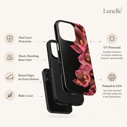 Pink Orchid | Tough Phone Case