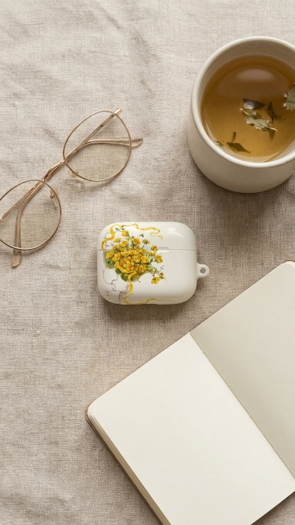 Golden Ribbon Bouquet | AirPods Case