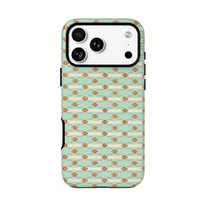 Vintage Daisy Pattern | Tough Phone Case