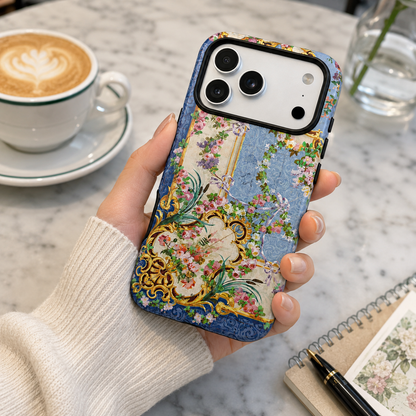 Vintage Floral Rococo | Tough Phone Case