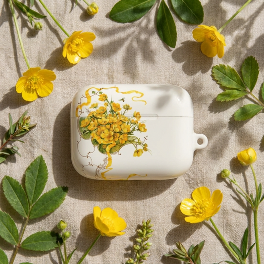 Golden Ribbon Bouquet | AirPods Case